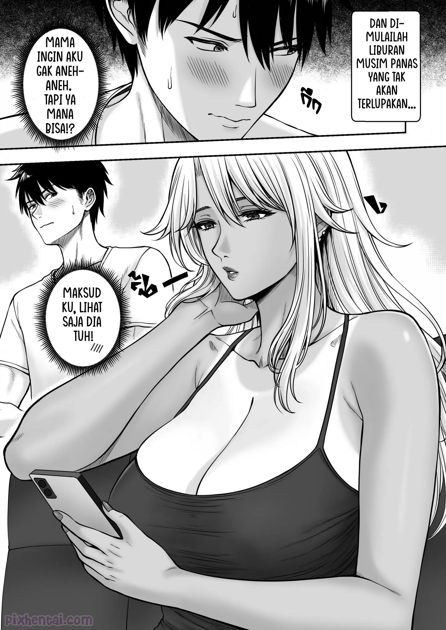 Komik hentai xxx manga sex bokep My Mothers Friend Tante Maria Nikmat Rasanya 4
